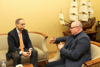 Посланик Бойко Коцев се срещна с генералния директор на Института за икономически стратегии 
